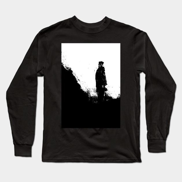 Man on the Path! Long Sleeve T-Shirt by Mickangelhere1